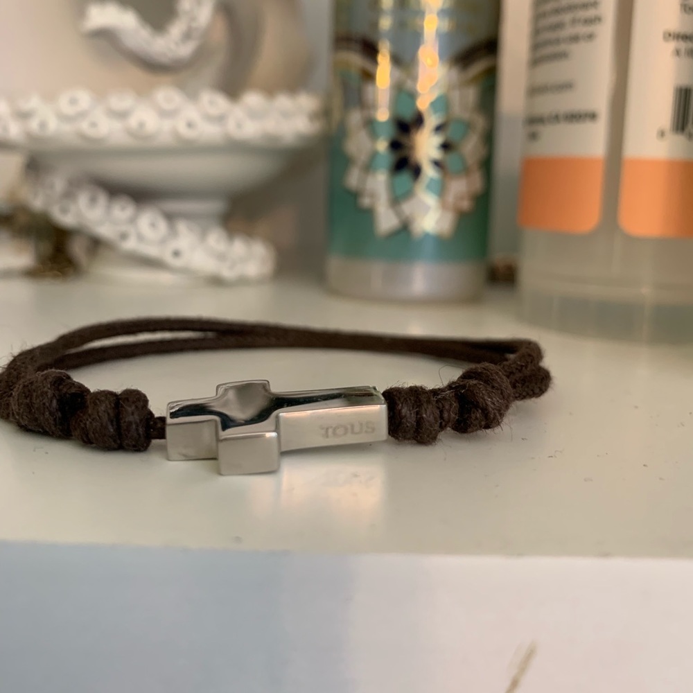 Tous cross adjustable bracelet